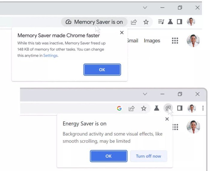 Google Chrome Tambahkan Mode Hemat Baterai dan RAM Terbaru
